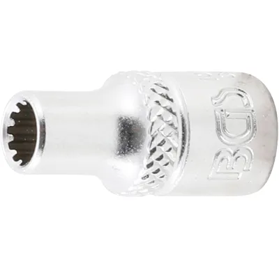 BGS Hlavice nástrčná Gear Lock, 6,3 mm (1/4"), 5 mm