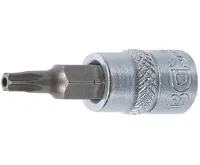 BGS Hlavice zástrčná 1/4" pro T-profil T 20, s vrtáním, zatíž. do 2 kg BGS Hlavice zástrčná 1/4" pro T-profil T 20, s vrtáním, zatíž. do 2 kg