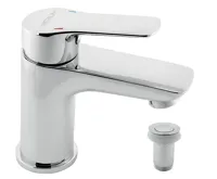 NOVASERVIS Umyvadlová baterie s výpustí Metalia 54, chrom - 54003,0