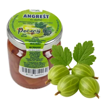 Nature NoTea s.r.o. Pečený čaj Notea - Angrešt se skořicí 60ml