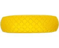 BGS Kolo pro skladištní/ruční vozík, PU, žluté/černé, 260 mm (1)