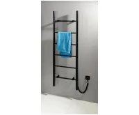 SAPHO KARBO elektrický sušák ručníků, kulatý, 500x1600mm, 120 W, černá mat (3)