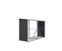 Přístřešek na dřevo plechový HESTIA AW-C antracit IWH-10230009