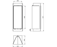 HS Flamingo Stojan na dřevo FLAMINGO DELUXE ® 4, červená (Pulau) (3)