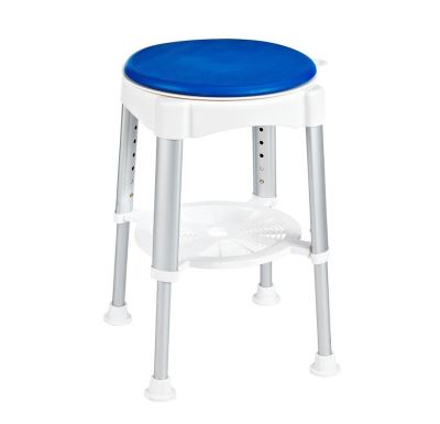 RIDDER HANDICAP stolička otočná, nastavitelná výška, bílá/modrá