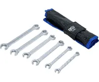 BGS Klíče otevřené oboustrannéočkové, 8x9 - 18x19 mm, 6dílná (1)