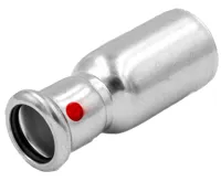 C-STEEL lisovací redukce  88,9 x 76,1 vnitřní - vnější, uhlíková ocel