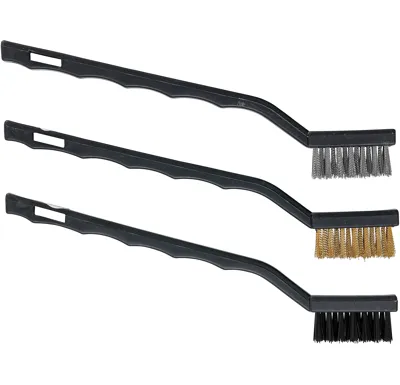 BGS Kartáče ruční drátěné ocel, mosaz, nylon, délka 175 mm