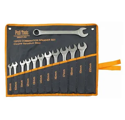 Profi Tools Klíč očkoplochý 12 ks