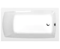 POLYSAN LILY obdélníková vana 120x70x39cm, bílá POLYSAN LILY obdélníková vana 120x70x39cm, bílá