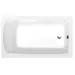 POLYSAN LILY obdélníková vana 120x70x39cm, bílá