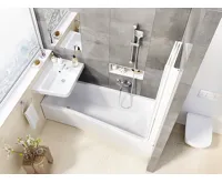 Ravak umyvadlo BeHappy II L white s otvory