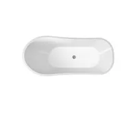 POLYSAN LUTON volně stojící vana 159x73x80cm, bílá (1)