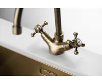 SAPHO ANTEA stojánková dřezová baterie, výška 275mm, bronz (4)