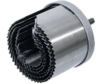 BGS Pily vykružovací 26,0 - 63,0 mm, hloubka 2", 7 dílů (1)