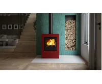 HS Flamingo Krbová kamna FLAMINGO ® EVENES červená (15)