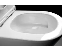 SAPHO AVIS WC kombi mísa, Vortex Rimless, 66x36 cm, spodní/zadní odpad, bílá (2)