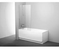 Ravak Vanová zástěna PVS1-80 bright alu+Transparent