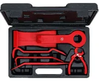 BGS Klíny pro uvolnění ozdobných lišt, různé tvary, s odnýtovacími kleštěmi, 6dílná sada (3)