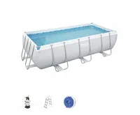 Bestway Bazén Power Steel Frame 4,04 x 2,01 x 1 m - 56442 (1)