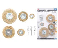 BGS Kartáče drátěné pro vrtačky,  O 25-75 mm, 8 pcs. BGS Kartáče drátěné pro vrtačky,  O 25-75 mm, 8 pcs.
