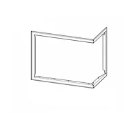 ROMOTOP Rámek HR4SY RAM06 krycí, krycí ROMOTOP Rámek HR4SY RAM06 krycí, krycí