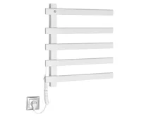 SAPHO ELCOR elektrický sušák ručníků 480x520x50 mm, 63 W, bílá mat