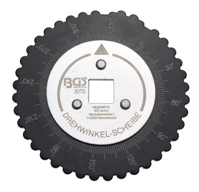BGS Úhloměr ráčnový 1/2", 0-360°, průměr 90mm