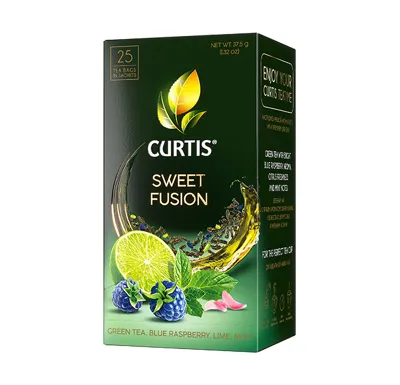 May Foods Čaj zelený Curtis Sweet Fusion (25 sáčků)