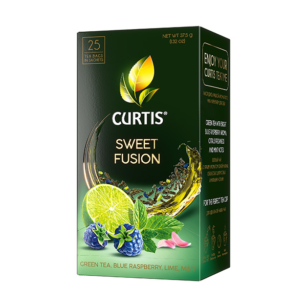 May Foods Čaj zelený Curtis Sweet Fusion (25 sáčků)