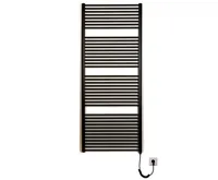 Koupelnový radiátor elektrický Thermal KD-E 750/1680 - 900W - černý mat (4)