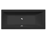 POLYSAN CLEO obdélníková vana 160x70x48cm, černá mat POLYSAN CLEO obdélníková vana 160x70x48cm, černá mat