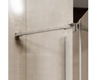 Sprchová stěna WALK IN, Novea, 70 x 200 cm, chrom ALU, sklo Čiré (7)