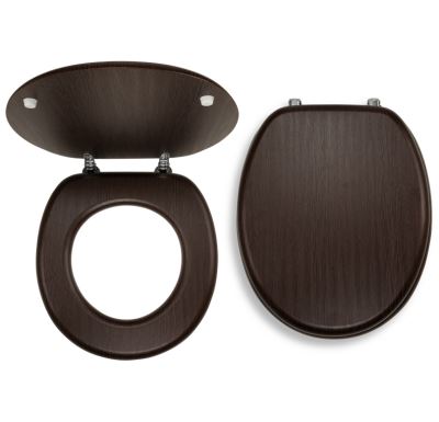 NOVASERVIS Sedátko dýhované wenge MDF - WC/WENGE