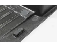 GRANISIL PROBA 765.0 Granitový dřez s odkapem, černý (13)