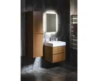 SAPHO GODIVA umyvadlo, litý mramor, 58x44cm, bílá (8)