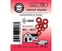 Hartman Sada č. 78: sada kroužků - FÍBROVÁ - 50 ks Hartman Sada č. 78: sada kroužků - FÍBROVÁ - 50 ks