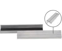 BGS Čelisti ochranné na svěrák 150 mm, V-profil,  hliník, 2 ks