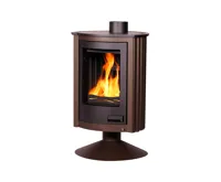 HS Flamingo Krbová kamna MASTERFLAMME ® Piccolo II, hnědá - sametová