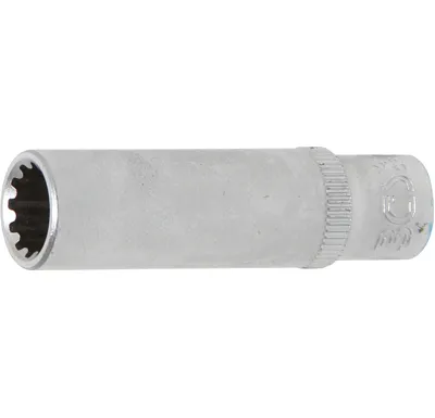 BGS Hlavice nástrčná 1/4" 9 mm, prodloužená, "GearLock"