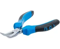BGS Kleště telefonní zahnuté 125 mm, 2 barev. izolace (1)