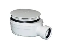 POLYSAN Vaničkový sifon, průměr 90mm, DN40, nízký, krytka bílá mat