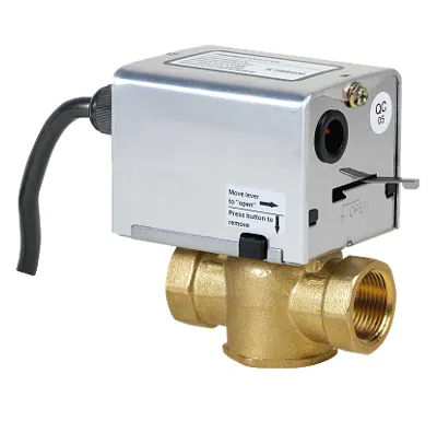 TC Dvoucestný ventil se servopohonem (1″) TC PMV225, Zónové ventily