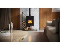 HS Flamingo Krbová kamna FLAMINGO DELUXE ® KAMPA levá, olivová (21)