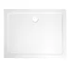 AQUALINE TECMI sprchová vanička z litého mramoru, obdélník 120x90cm, bílá