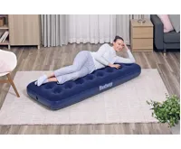 Bestway Air Bed Klasik Jr. Twin jednolůžko modrá 185 x 76 x 22 cm 67000 (1)