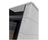 HS Flamingo Kachlová kamna AQUAFLAM VARIO ® PERU 11/7kW, kachle bílá, elektronická regulace (12)