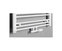 BRUCKNER ALBRECHT otopné těleso 600x1250 mm, středové připojení, bílá (1)