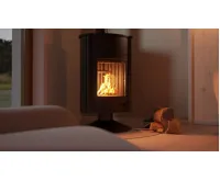 HS Flamingo Krbová kamna MASTERFLAMME ® Grande II, černá (25)