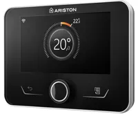 Ariston Sensys HD prostorový regulator, černý (1)